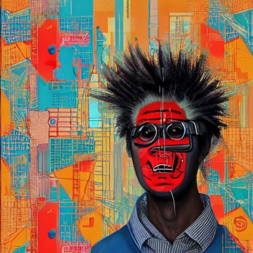 Ai Image of the unknown humorist.